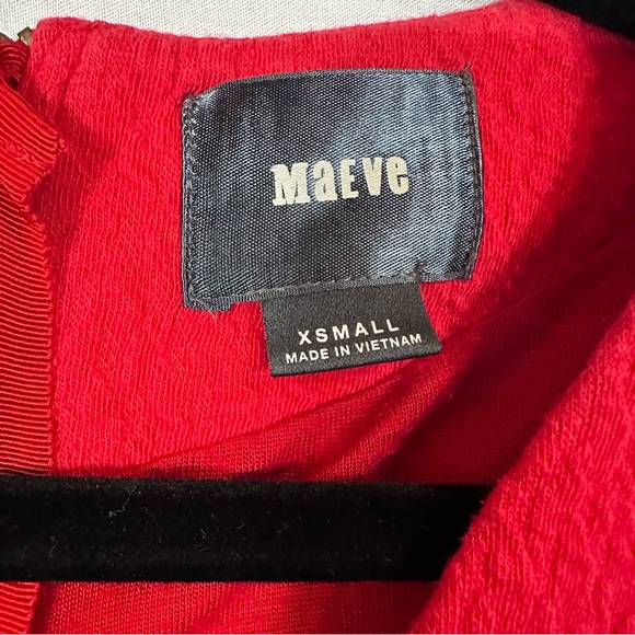 Maeve Anthropologie Tulip Skirt Zip Dress Midi XS - Picture 8 of 8